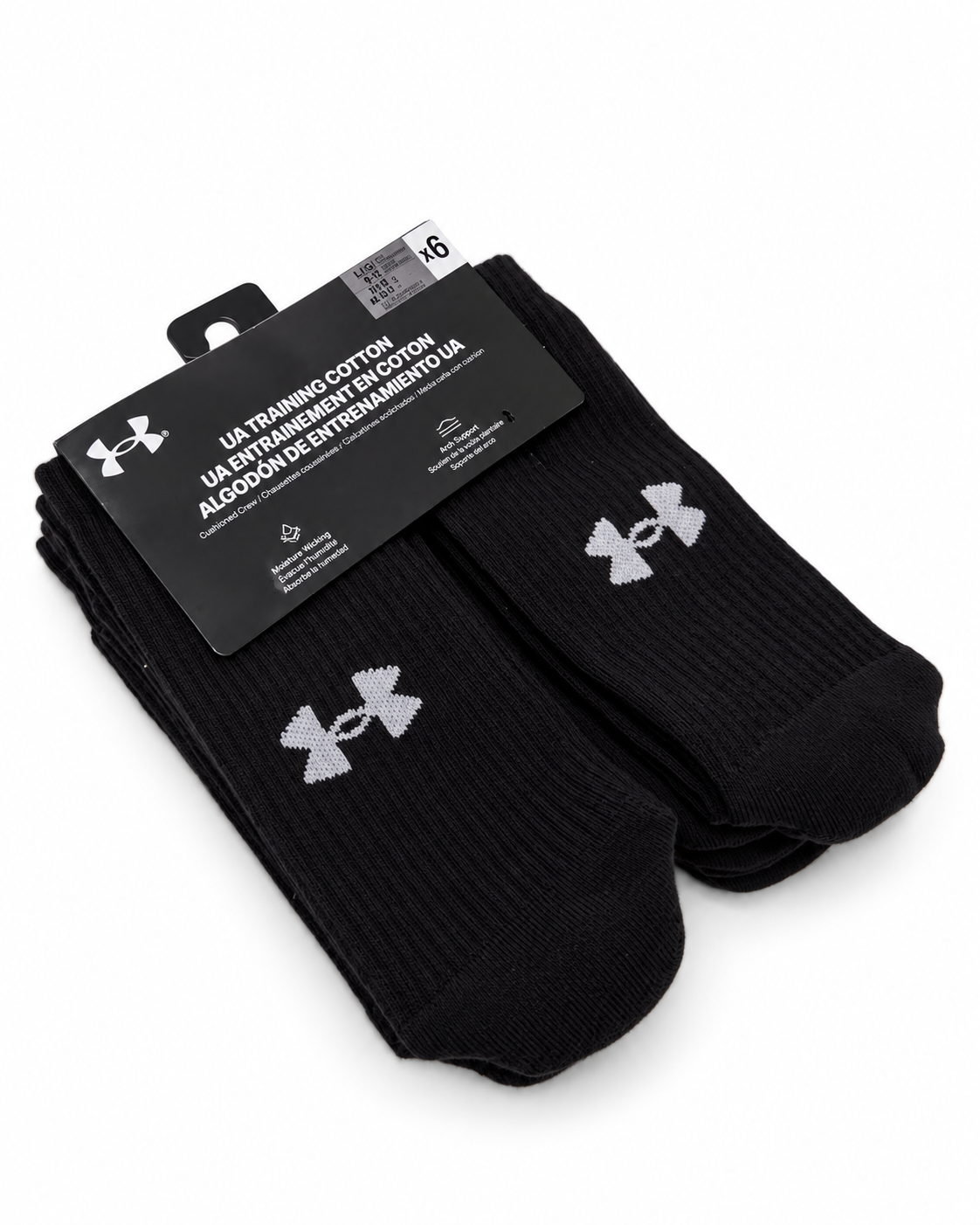 Pack Medias Deportivas Under Armour x6