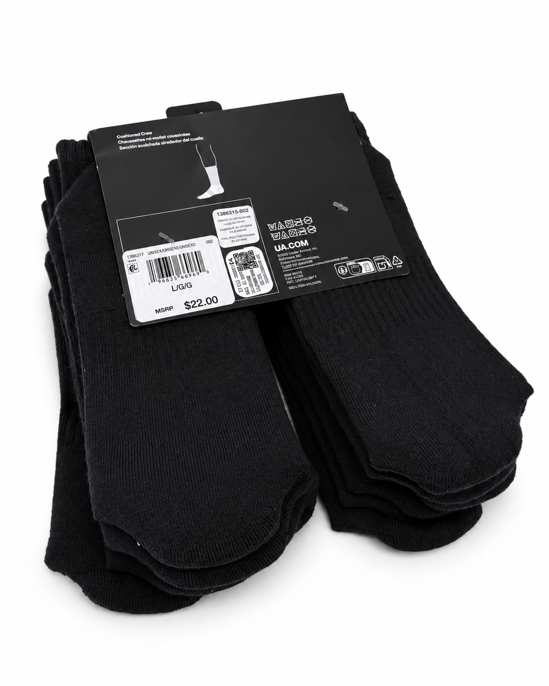 Pack Medias Deportivas Under Armour x6