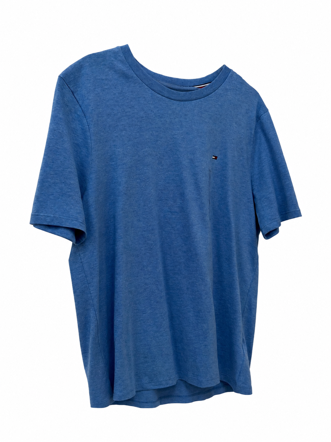 Polo Básico Tommy Hilfiger Celeste Jaspeado