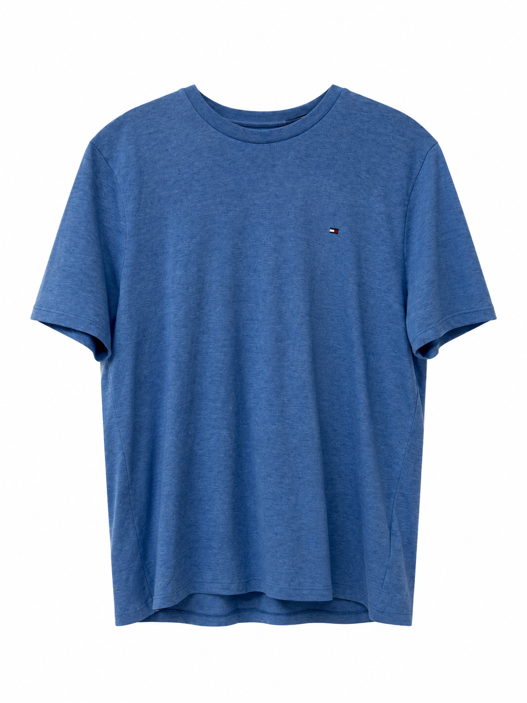 Polo Básico Tommy Hilfiger Celeste Jaspeado