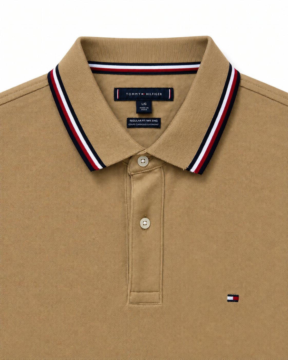 Camisero Tommy Hilfiger Beige