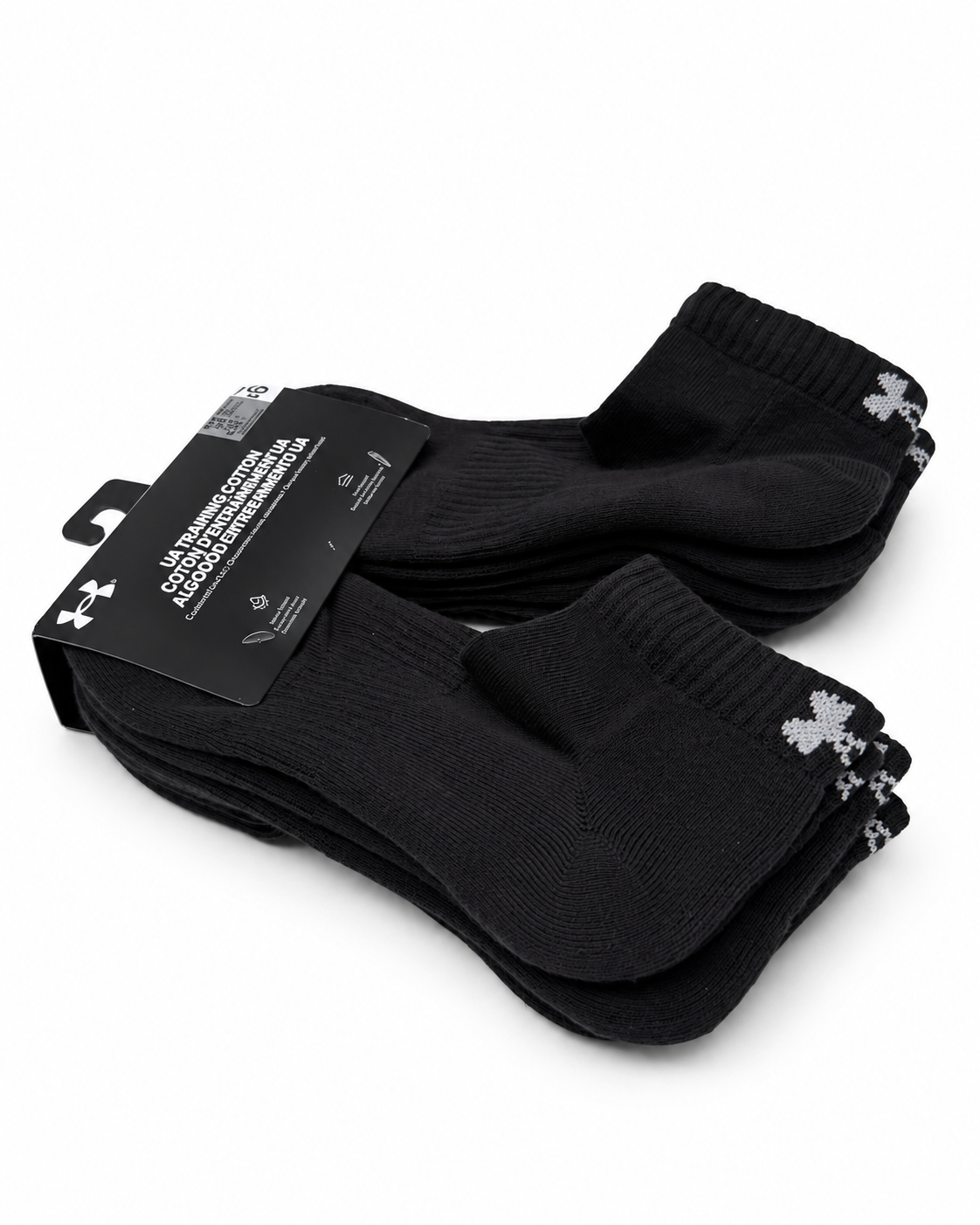 Pack Medias Tobilleras Deportivas Under Armour x6 Ajuste firme