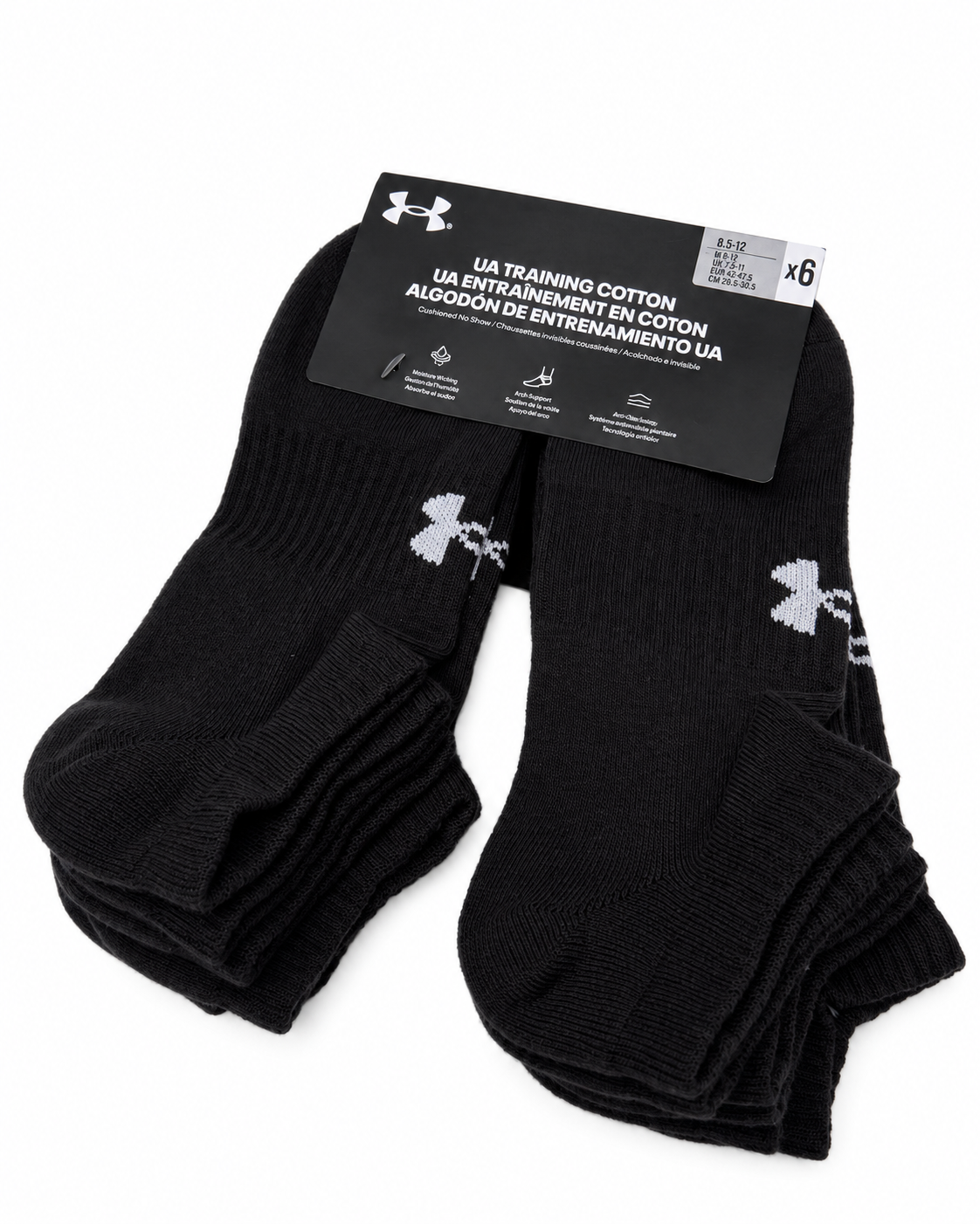 Pack Medias Tobilleras Deportivas Under Armour x6