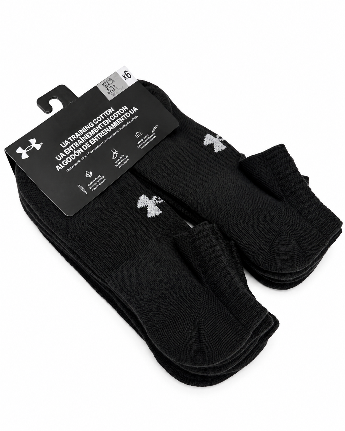 Pack Medias Tobilleras Deportivas Under Armour x6