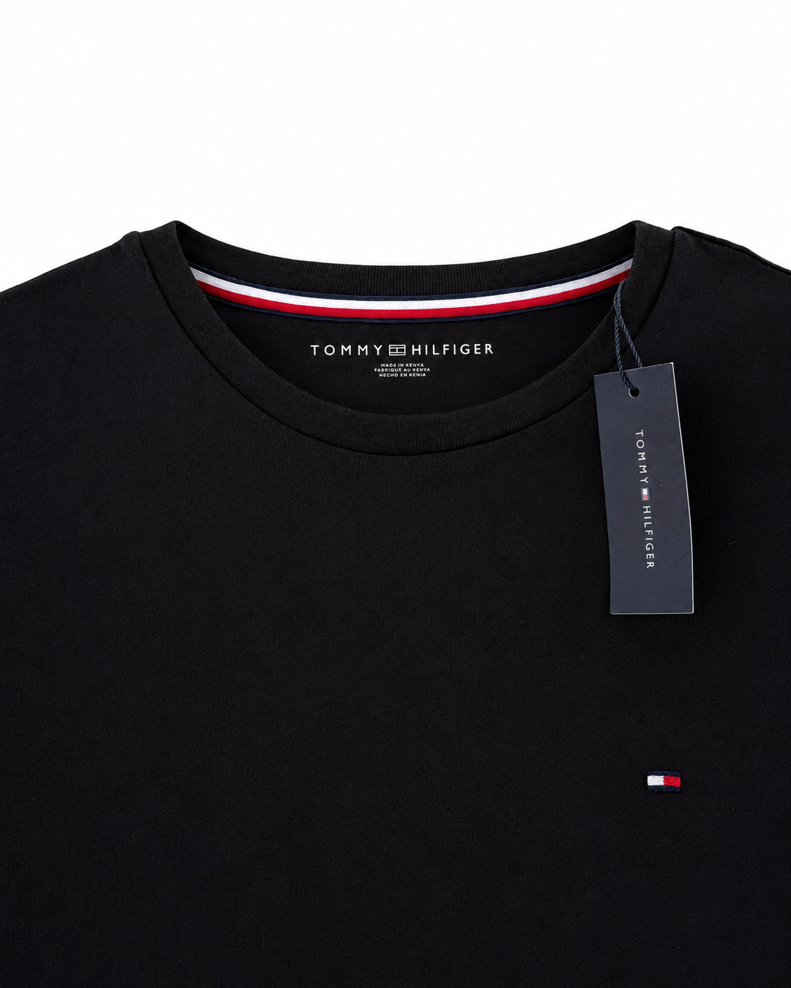 Polo Básico Tommy Hilfiger Negro