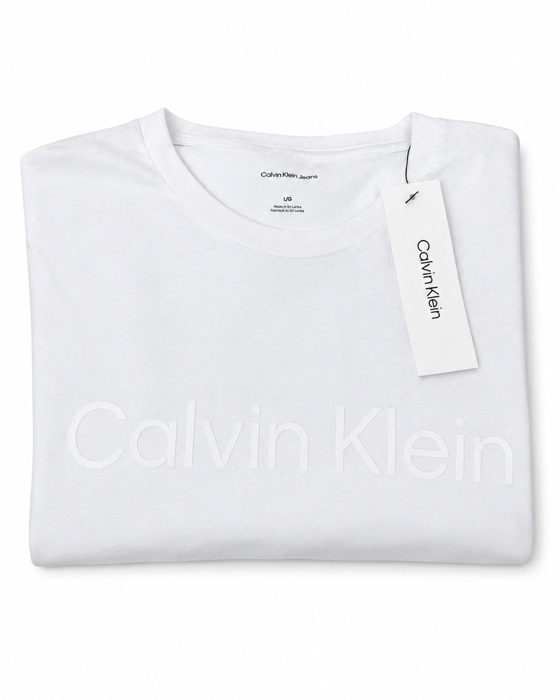 Polo Calvin Klein Blanco