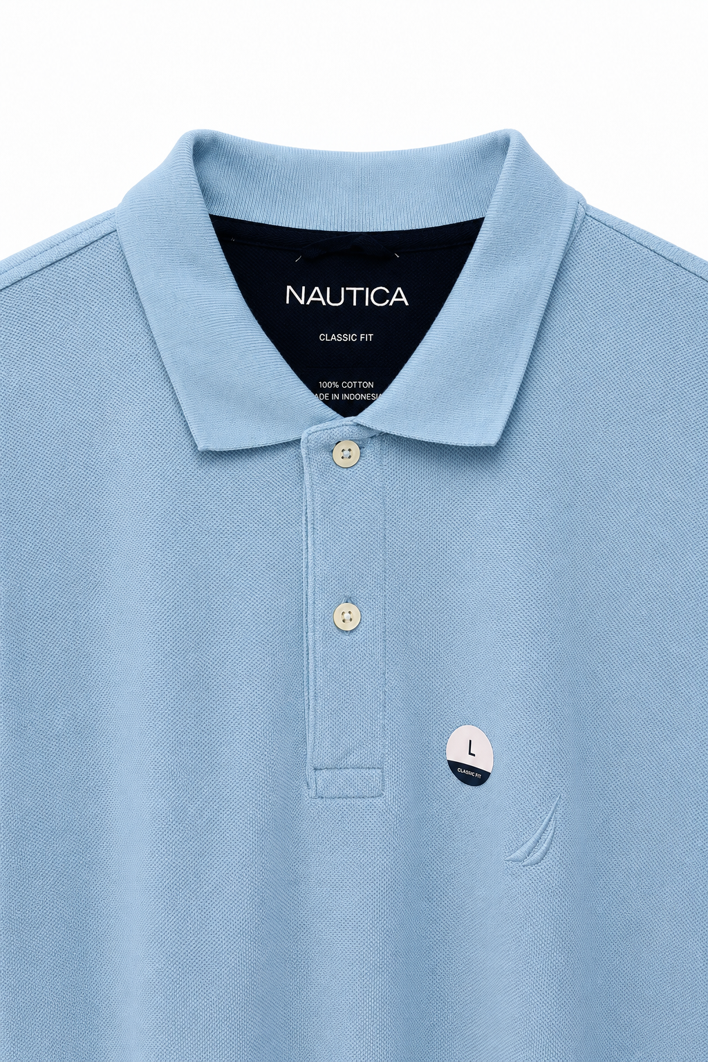Camisero Nautica Celeste