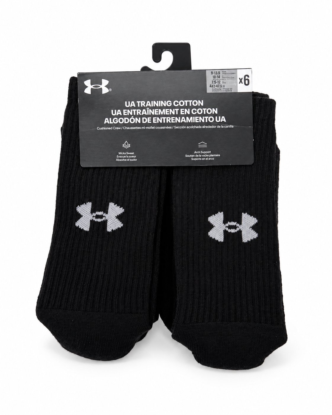 Pack Medias Deportivas Under Armour x6