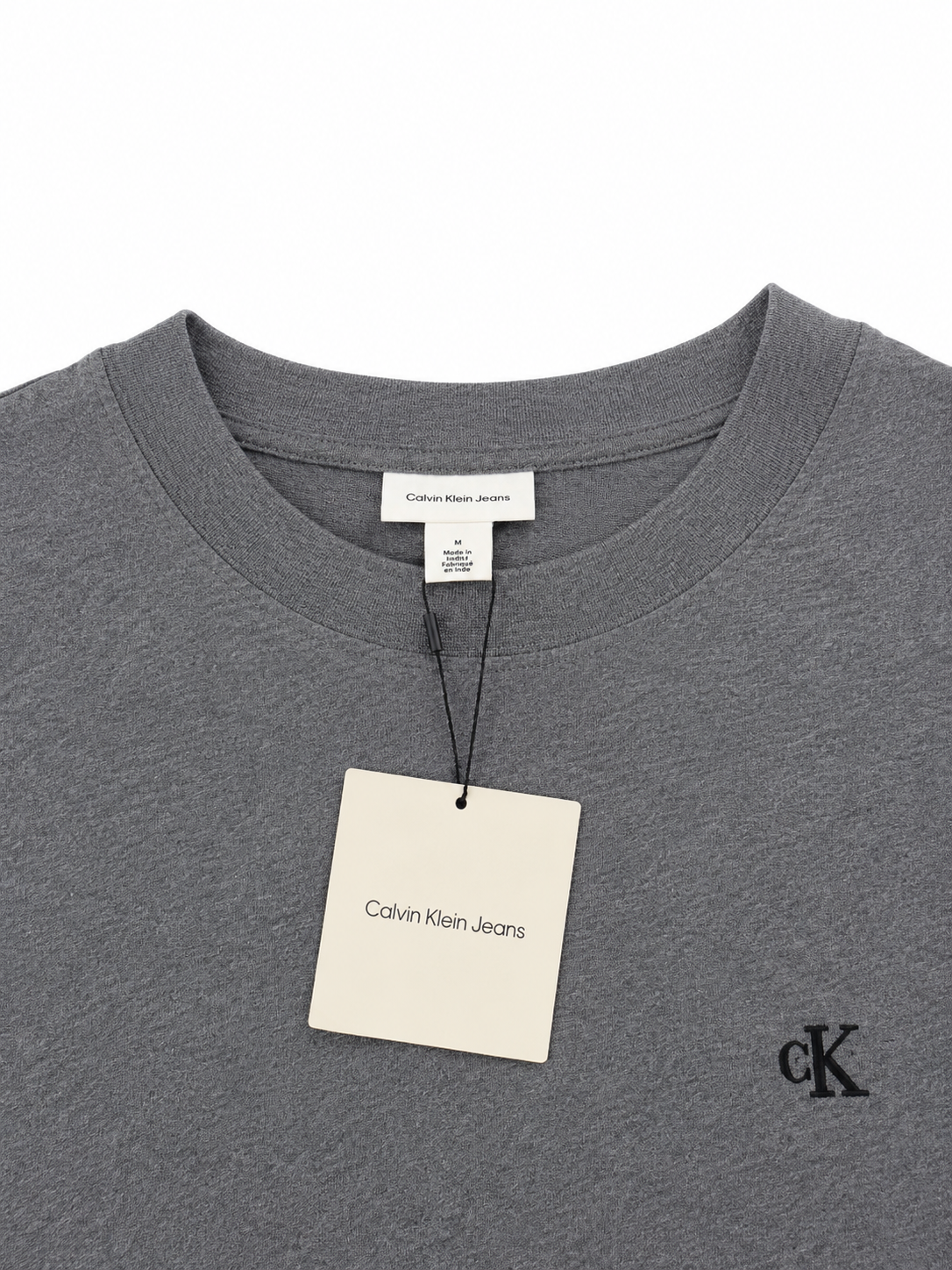 Polo Básico Calvin Klein Jeans Gris