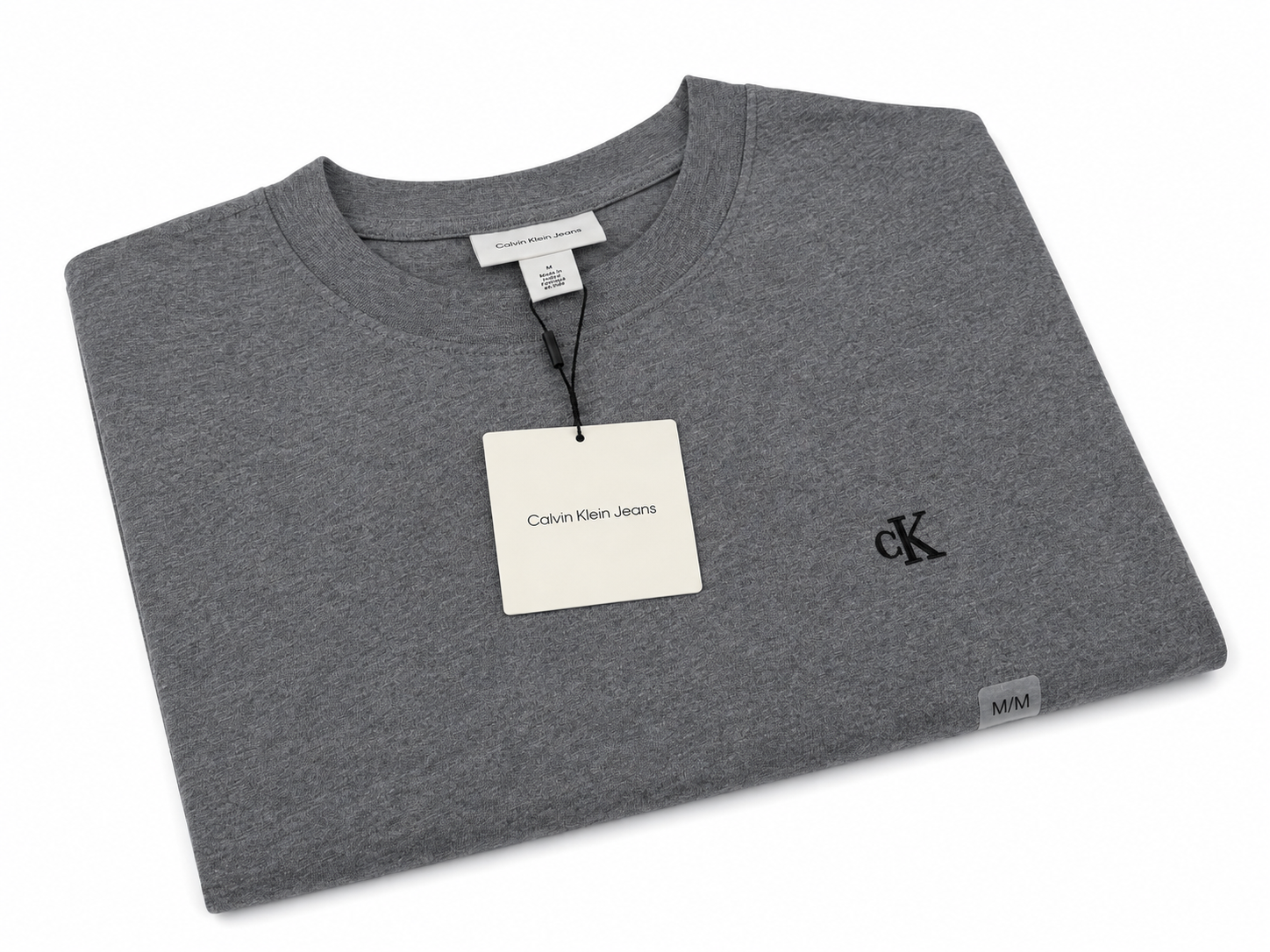 Polo Básico Calvin Klein Jeans Gris