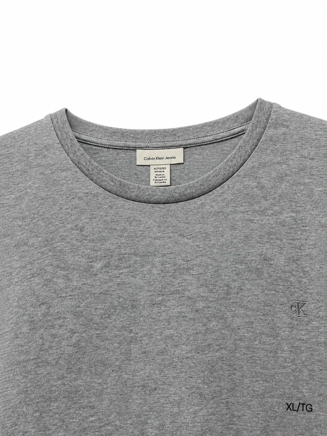 Polo Básico Calvin Klein Jeans Plomo