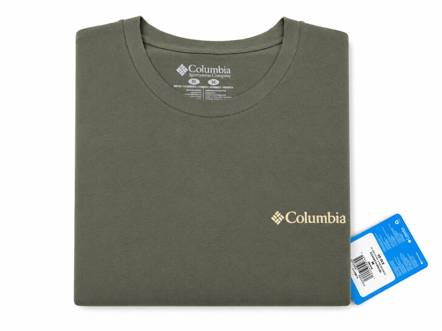 Polo Columbia Verde Olivo