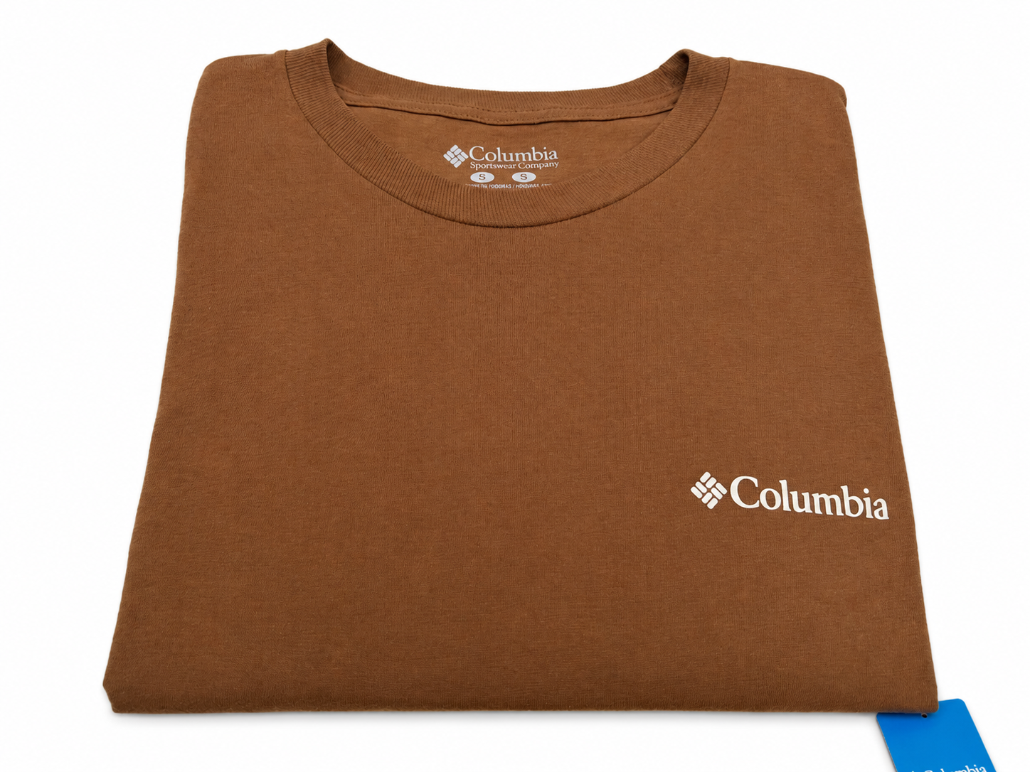 Polo Columbia Marron