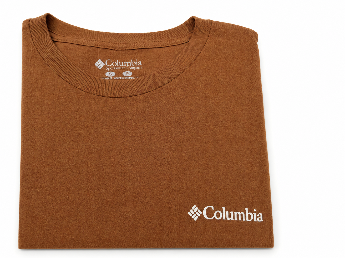 Polo Columbia Marron