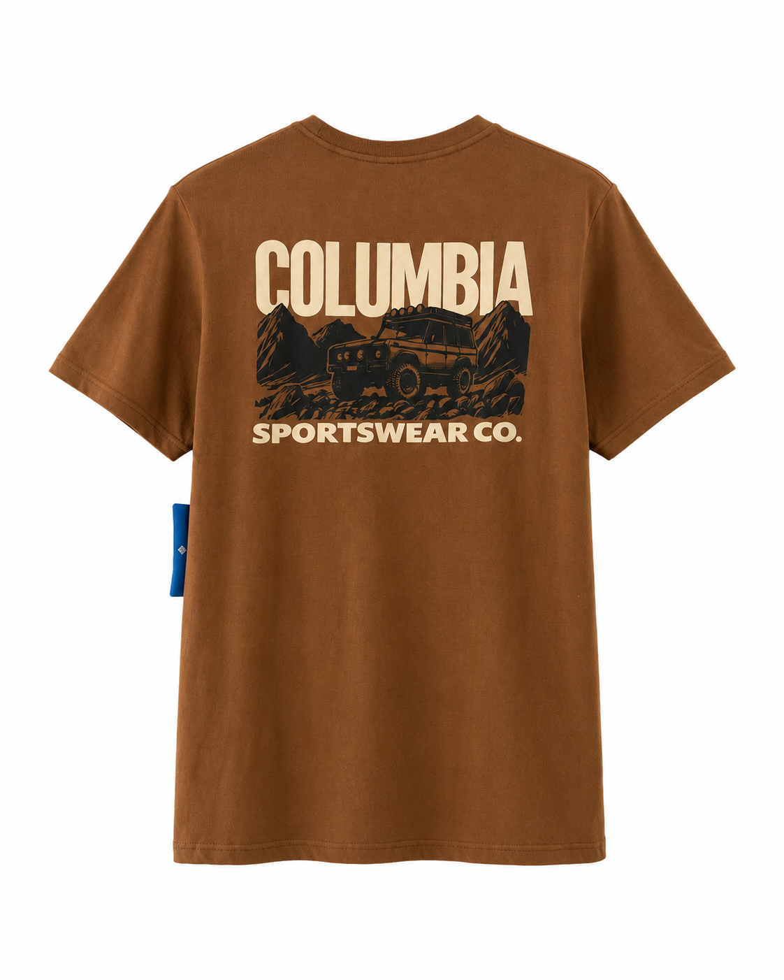 Polo Columbia Marron