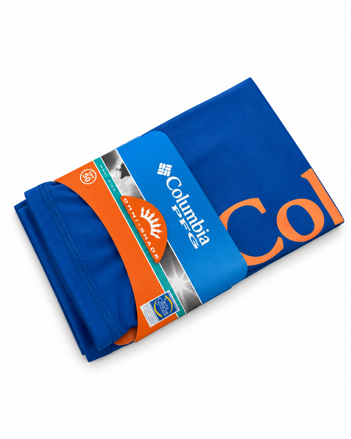Balaclava Columbia PFG azul con naranja