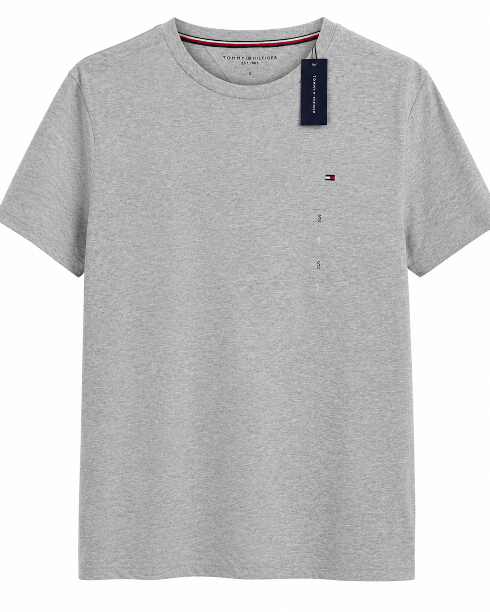 Polo Básico Tommy Hilfiger Plomo