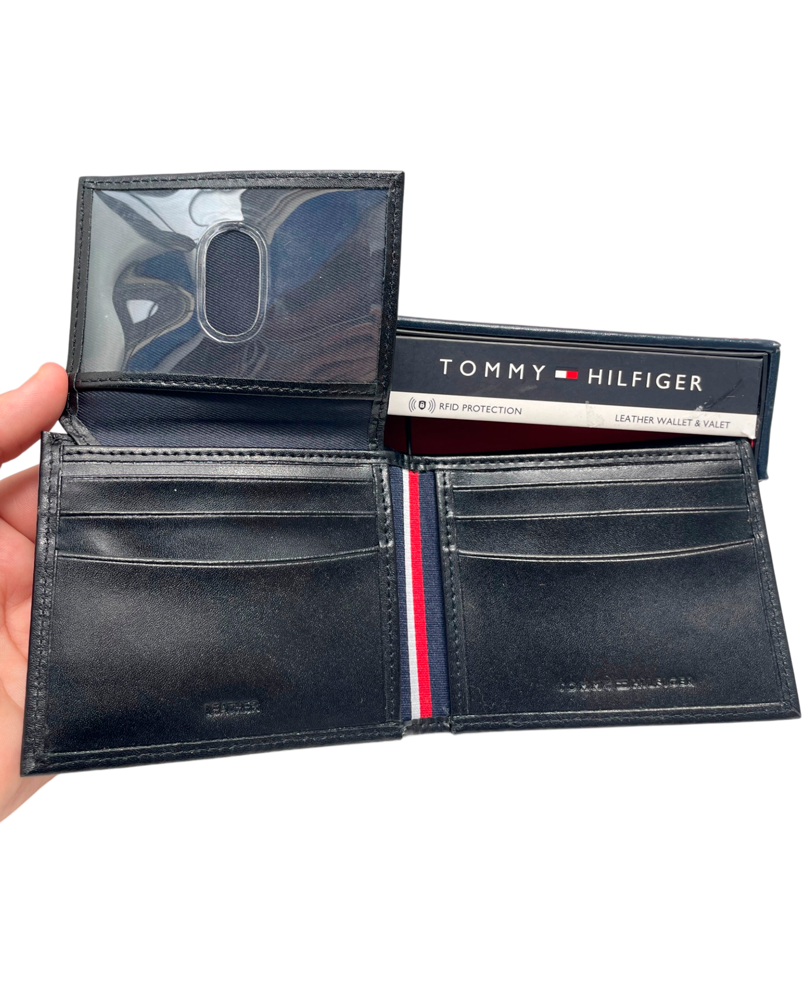 Billetera Tommy Hilfiger 100% Cuero