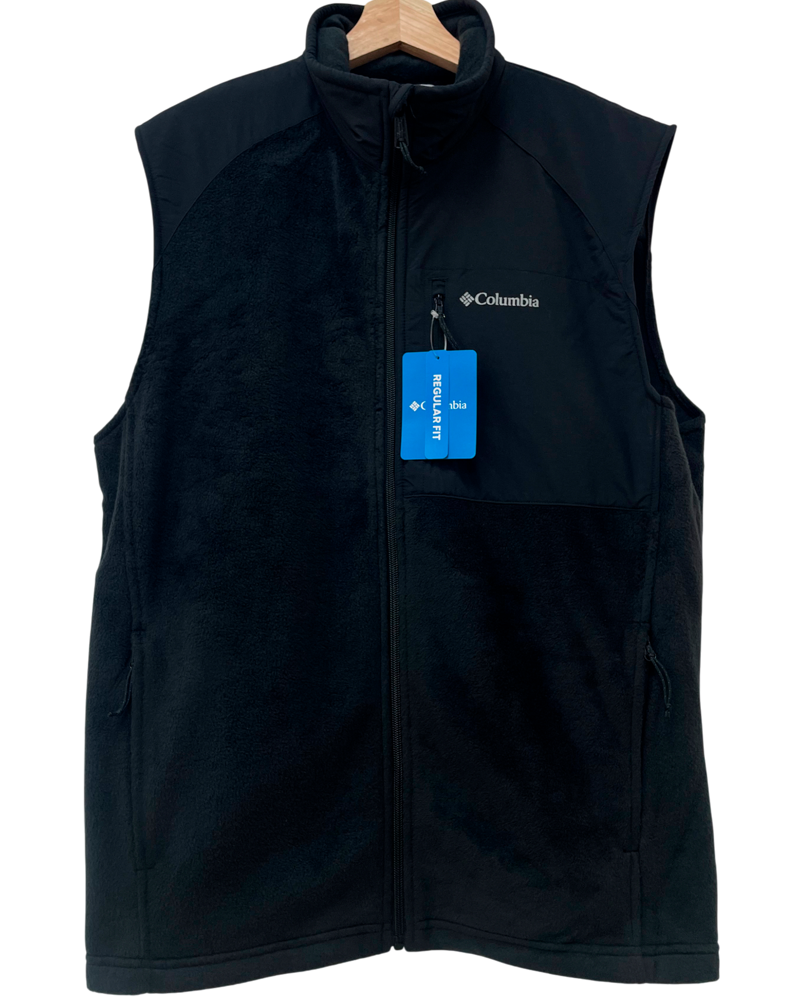 Chaleco Polar Columbia Negro