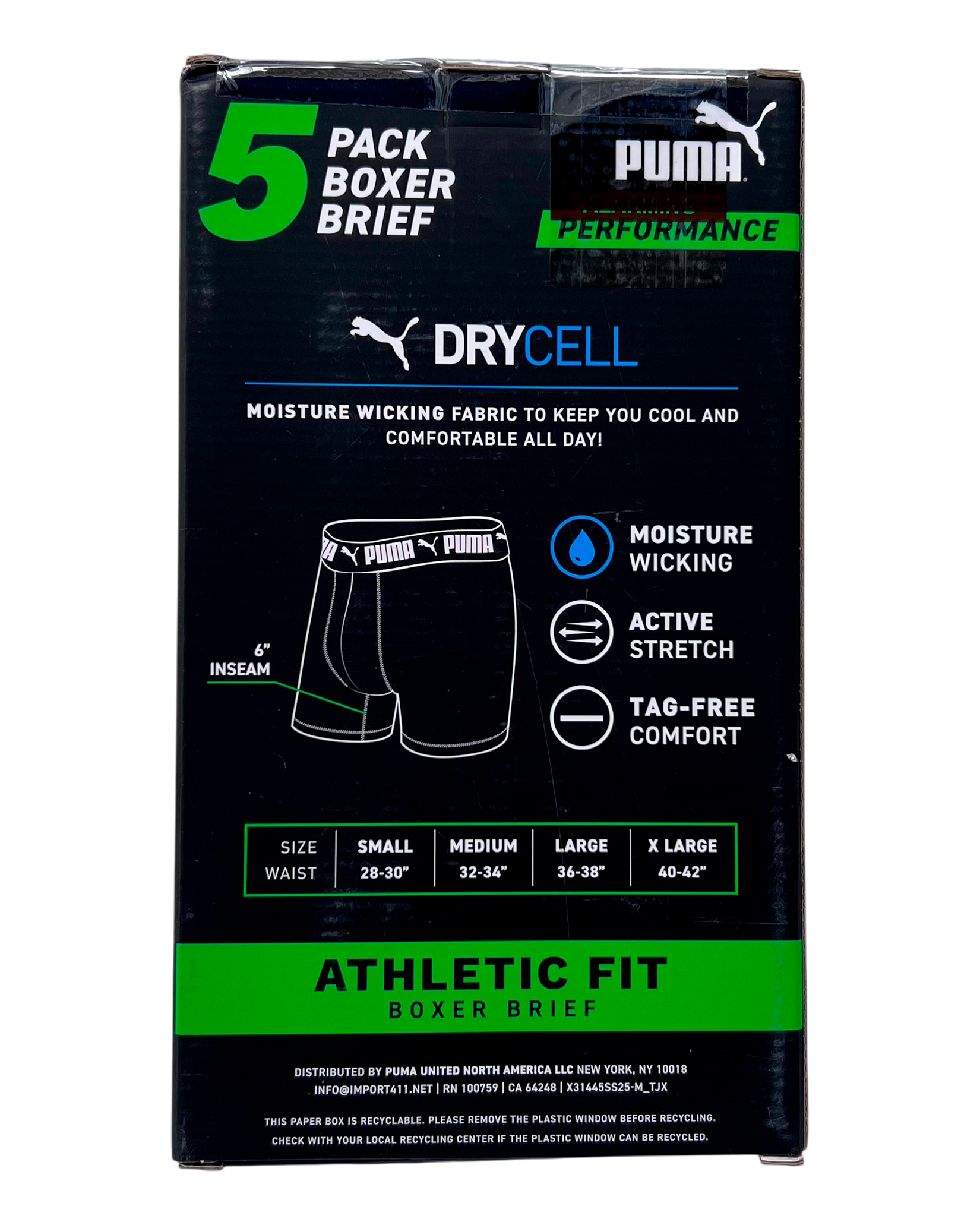 Pack x 5 Boxer Brief Puma