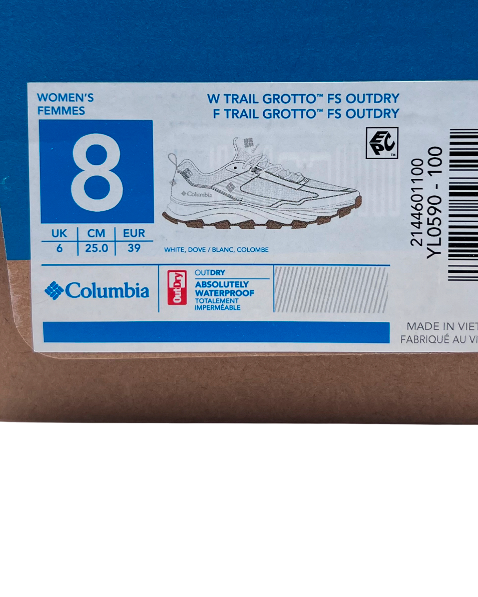 Zapatilla Columbia Dama
