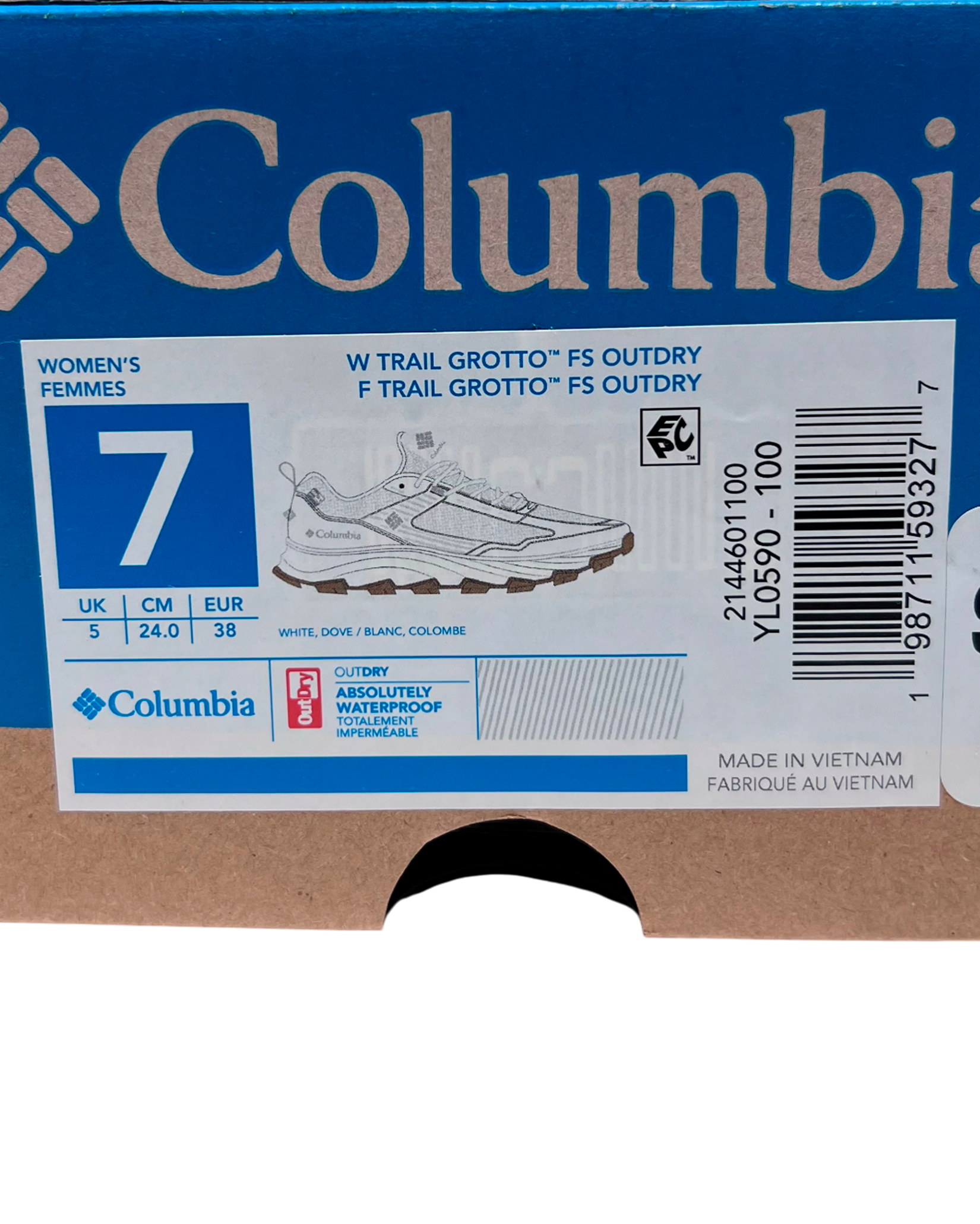 Zapatilla Columbia Dama