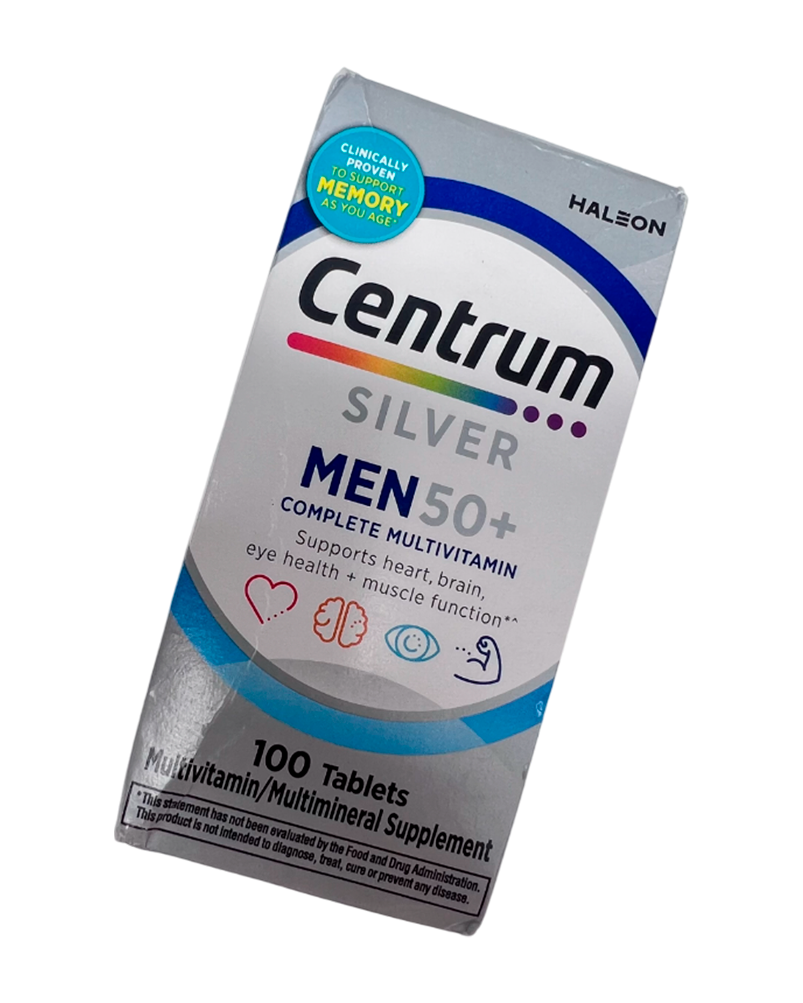 Vitamina Centrum Hombre Silver 50+