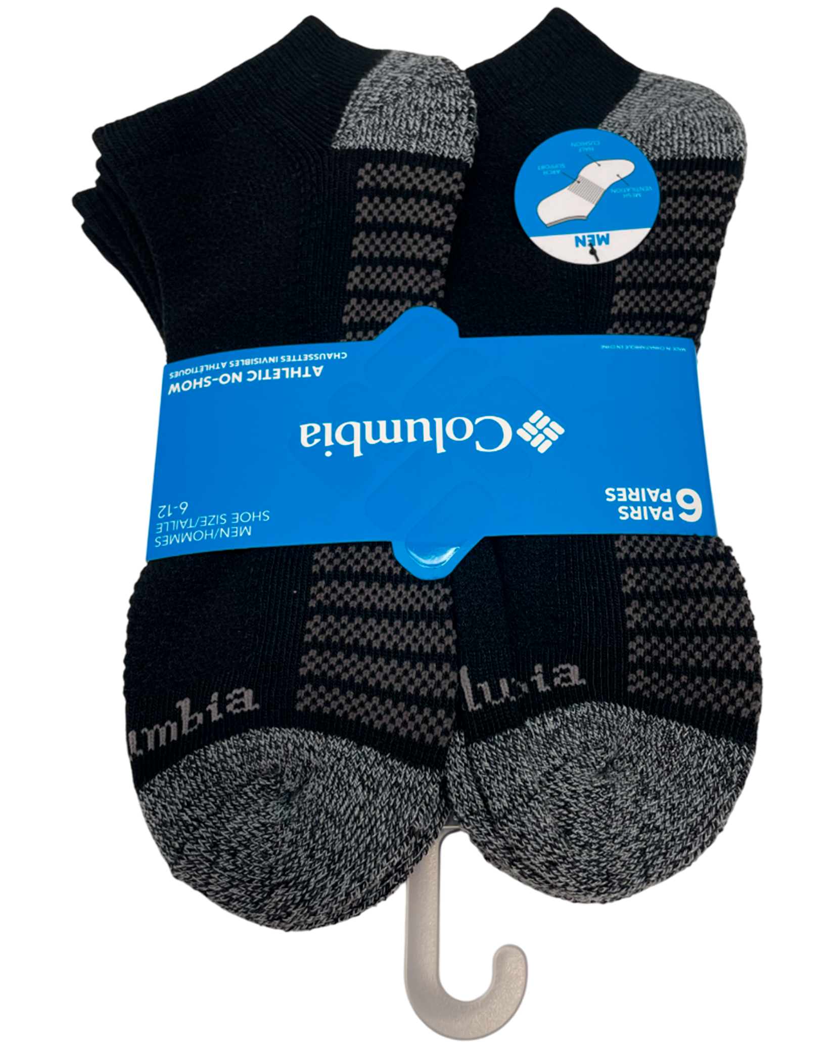 Medias Pack X6 Columbia