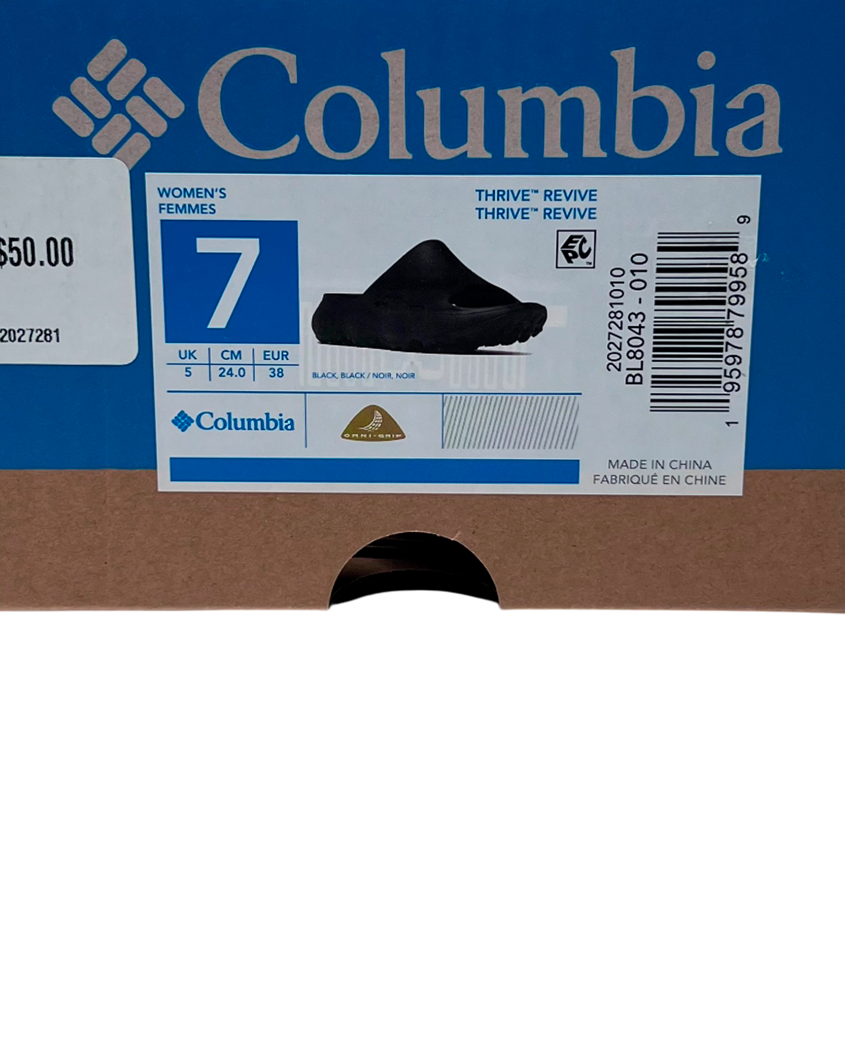 Sandalias Columbia de Dama