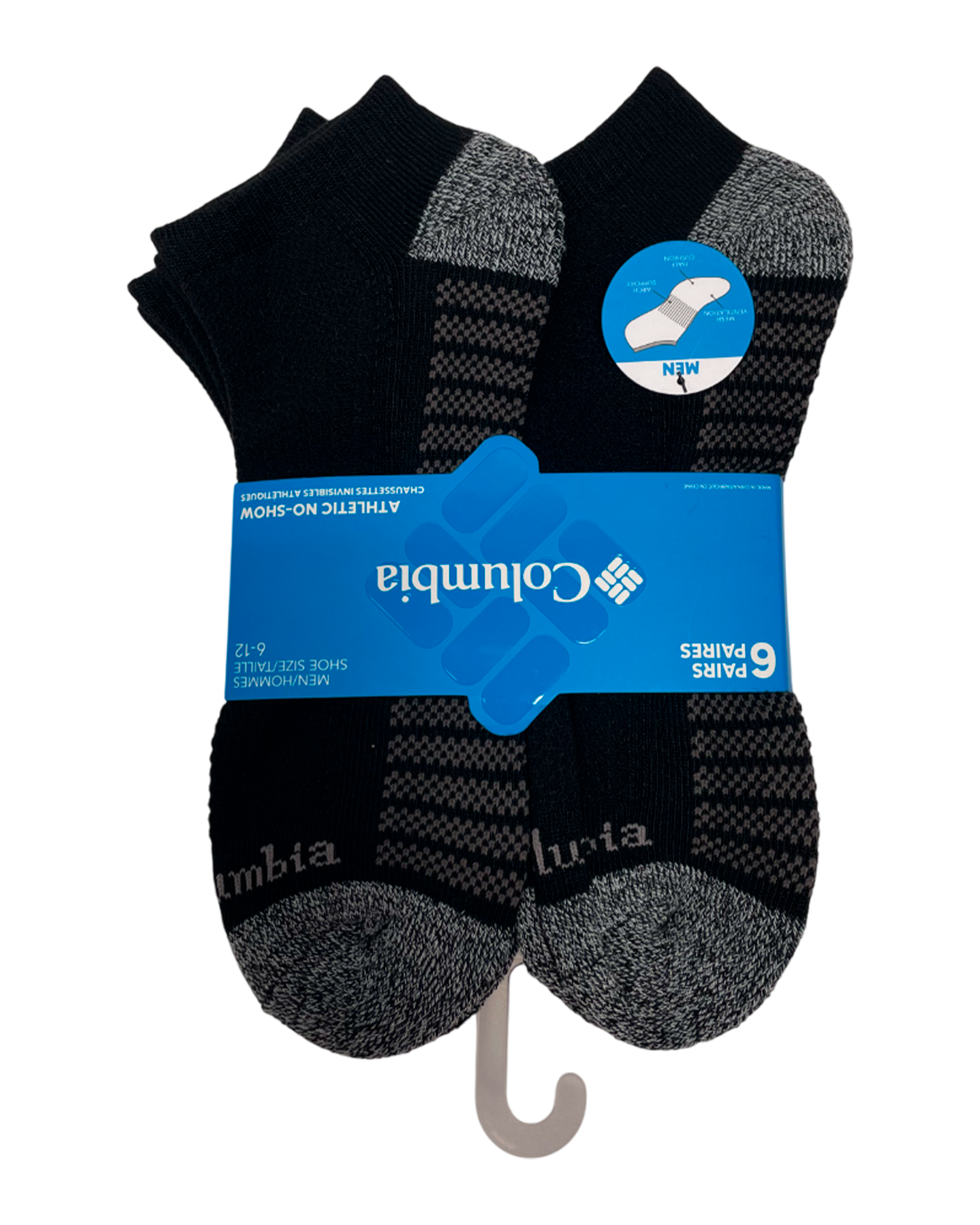 Medias Pack X6 Columbia