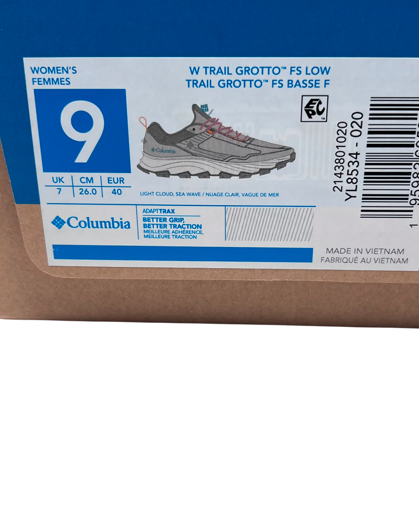 Zapatilla Columbia Dama