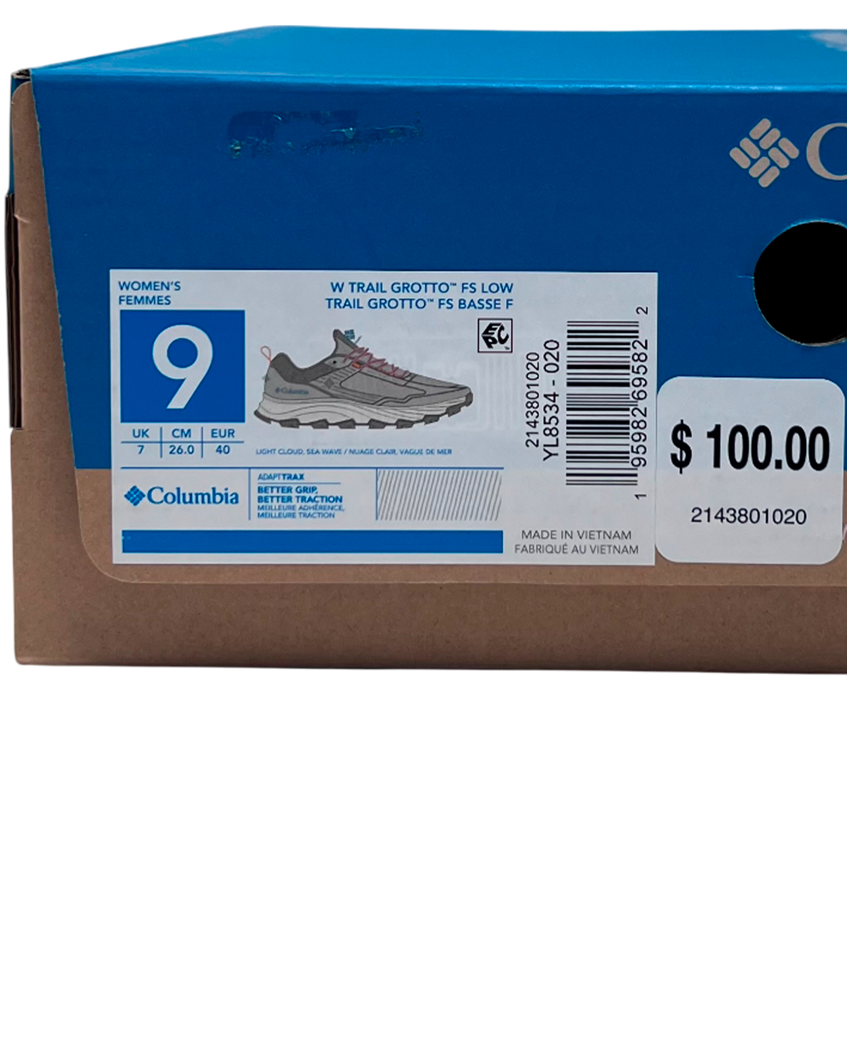 Zapatilla Columbia Dama