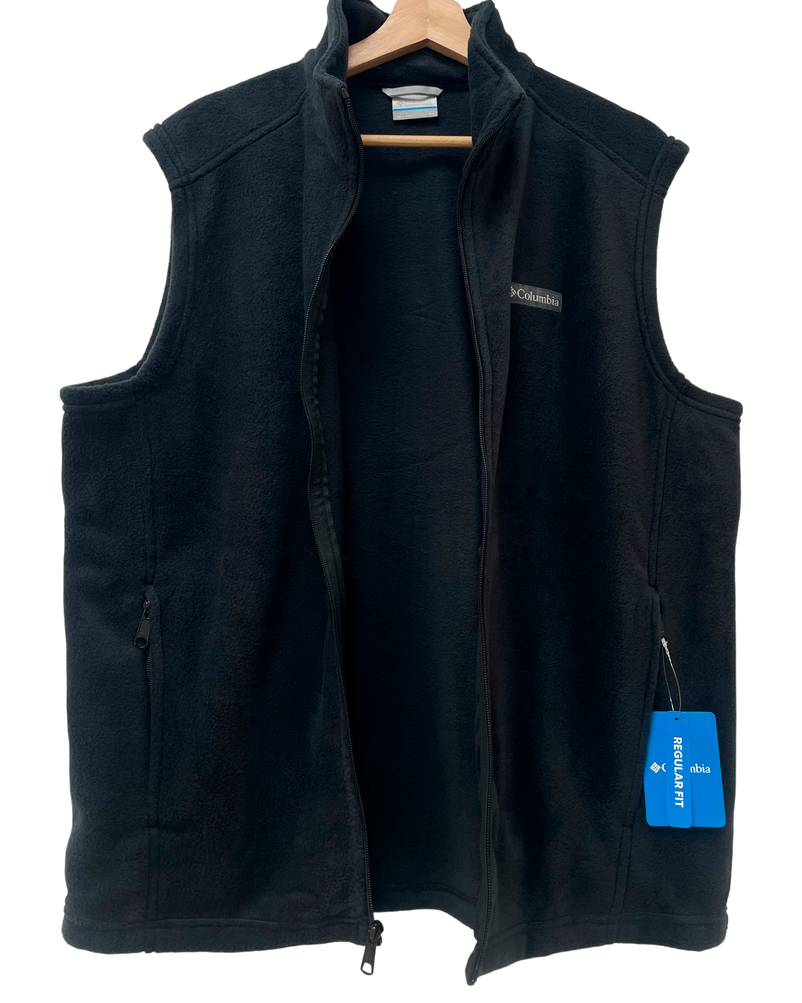 Chaleco Polar Columbia Negro