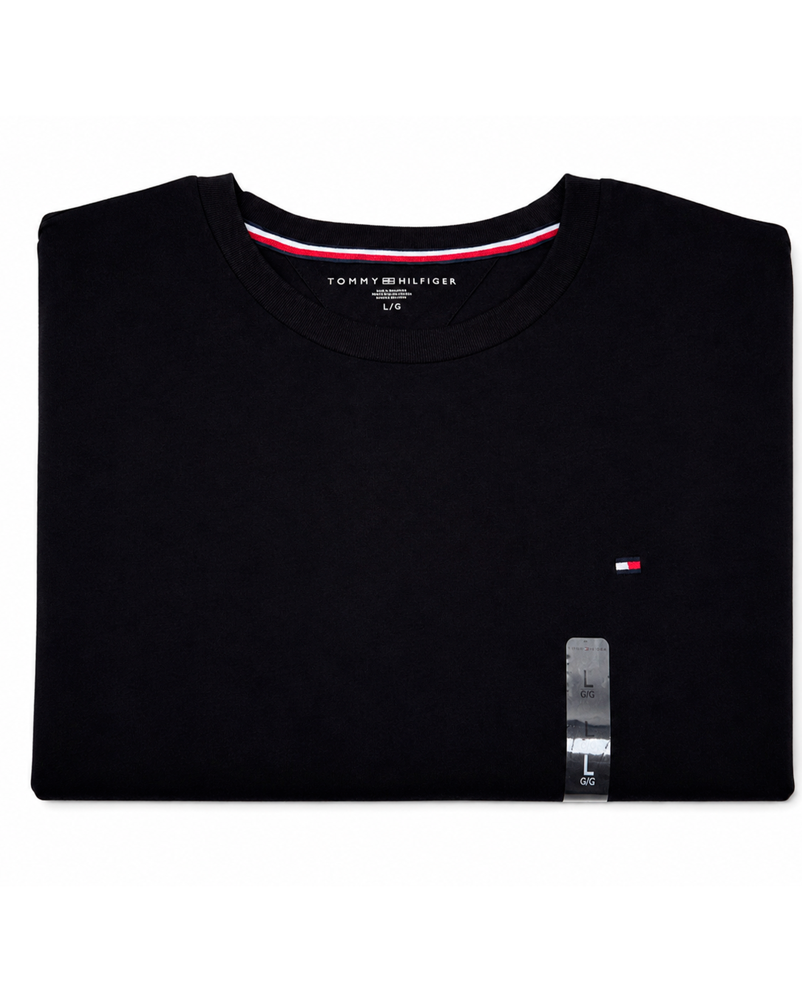 Polo Básico Tommy Hilfiger Negro