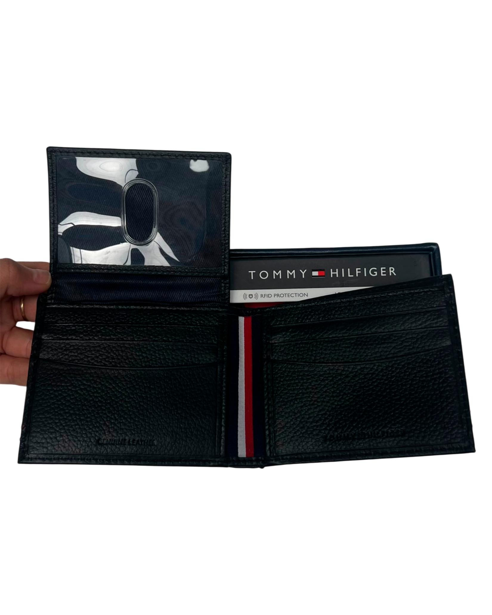 Billetera Tommy Hilfiger 100% Cuero