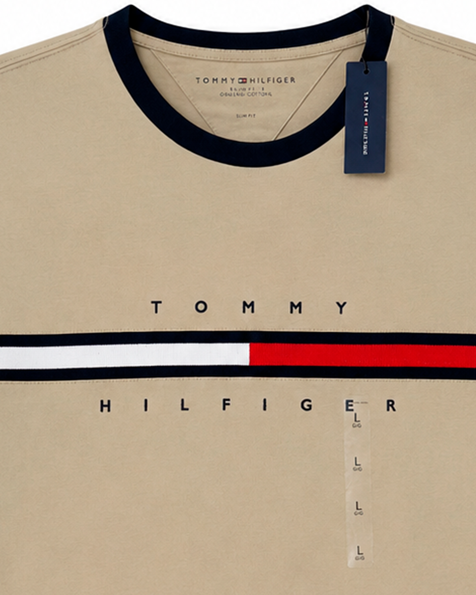 Polo Tommy Hilfiger Beige