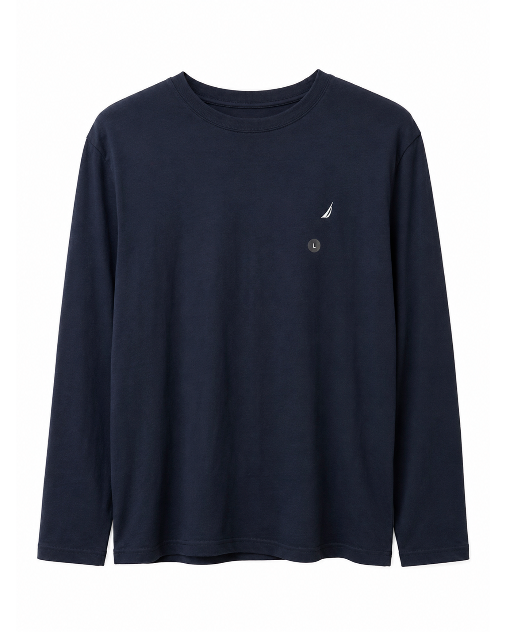 Polo Básico Manga Larga Nautica Azul