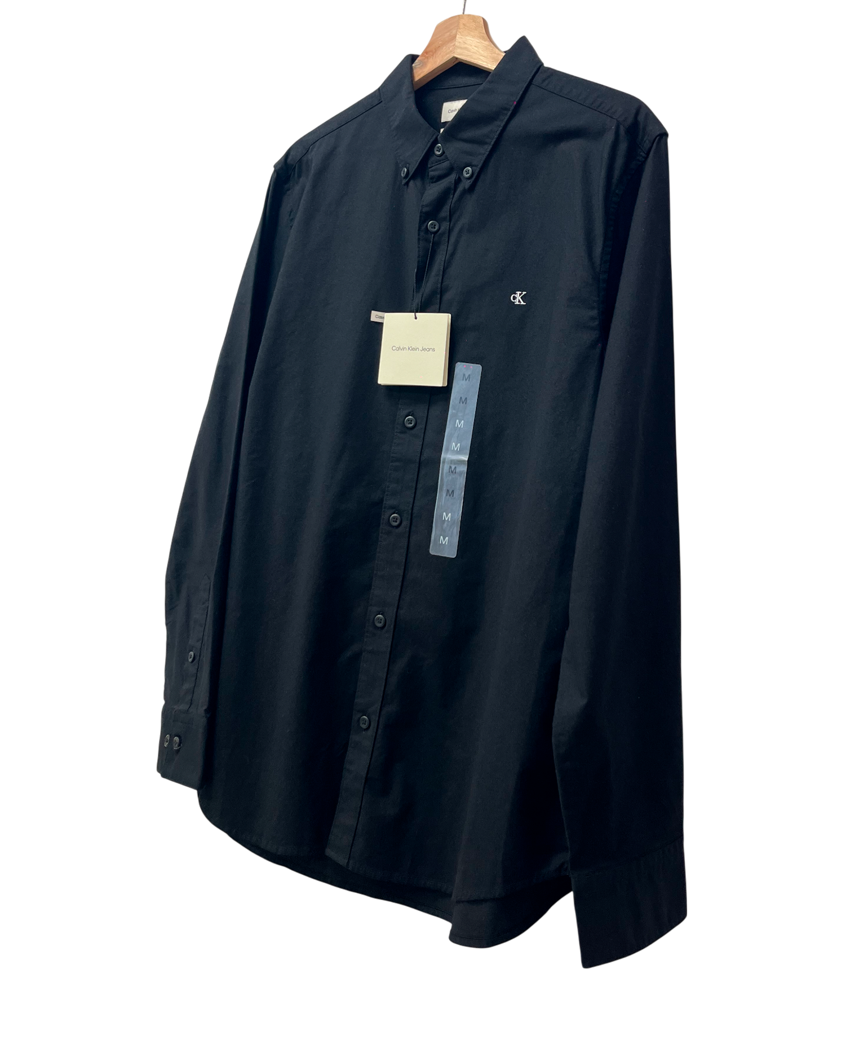 Camisa Manga Larga Calvin Klein Negro