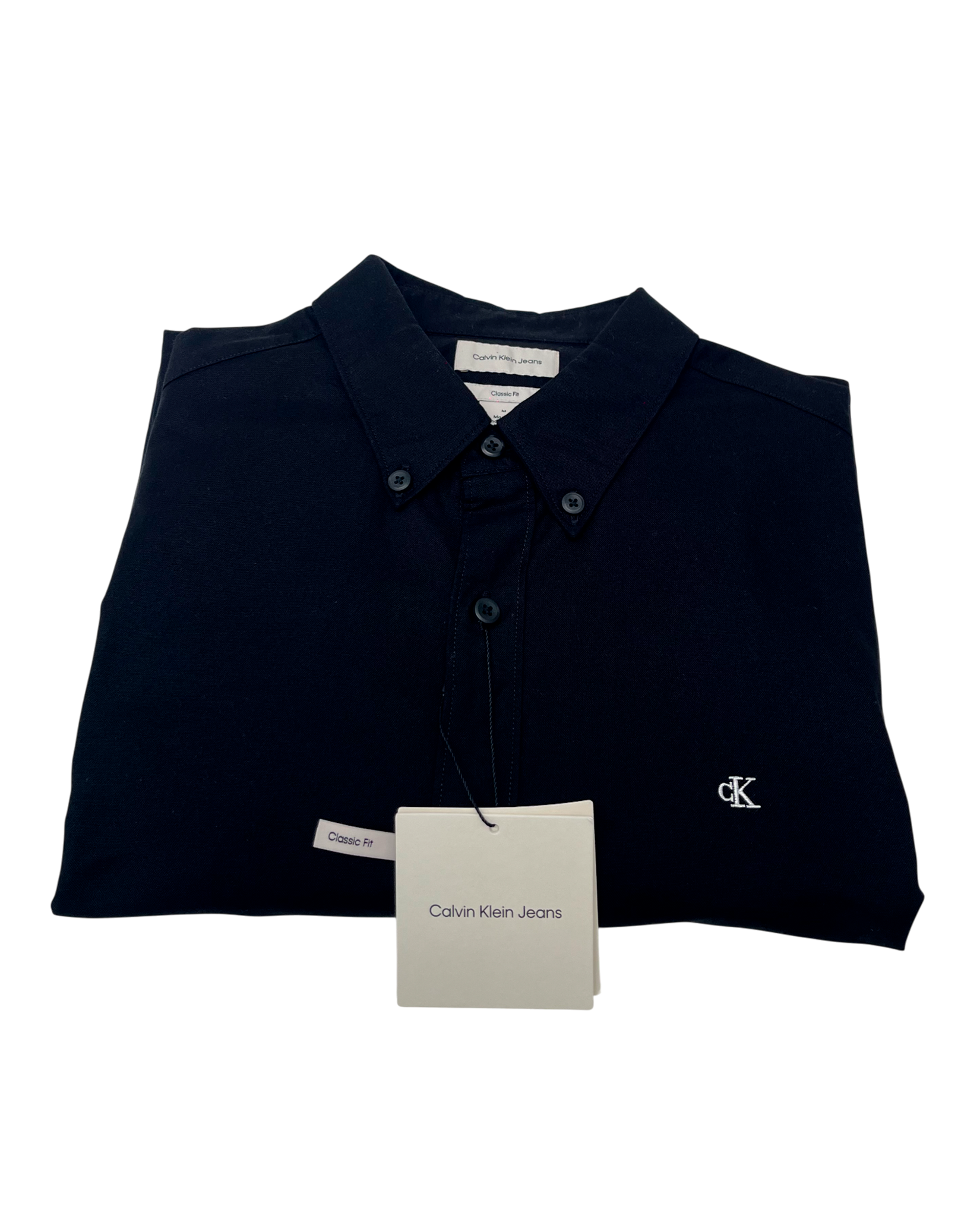 Camisa Manga Larga Calvin Klein Negro