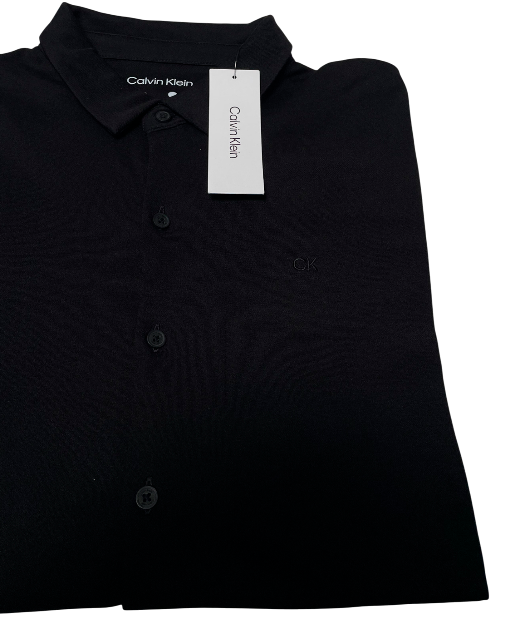 Camisa Manga Larga Calvin Klein Negro