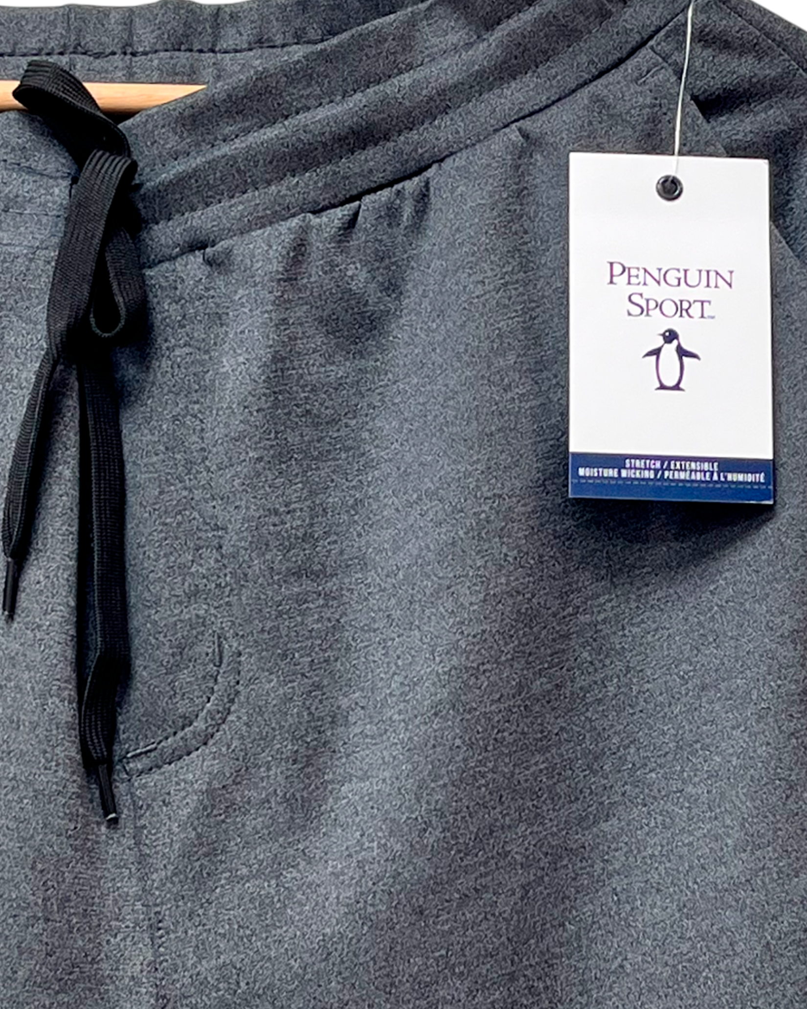 Pantalón Deportivo Jogger Original Penguin Para Hombre - Cintura Elástica Con Cordón Y Bolsillos Laterales