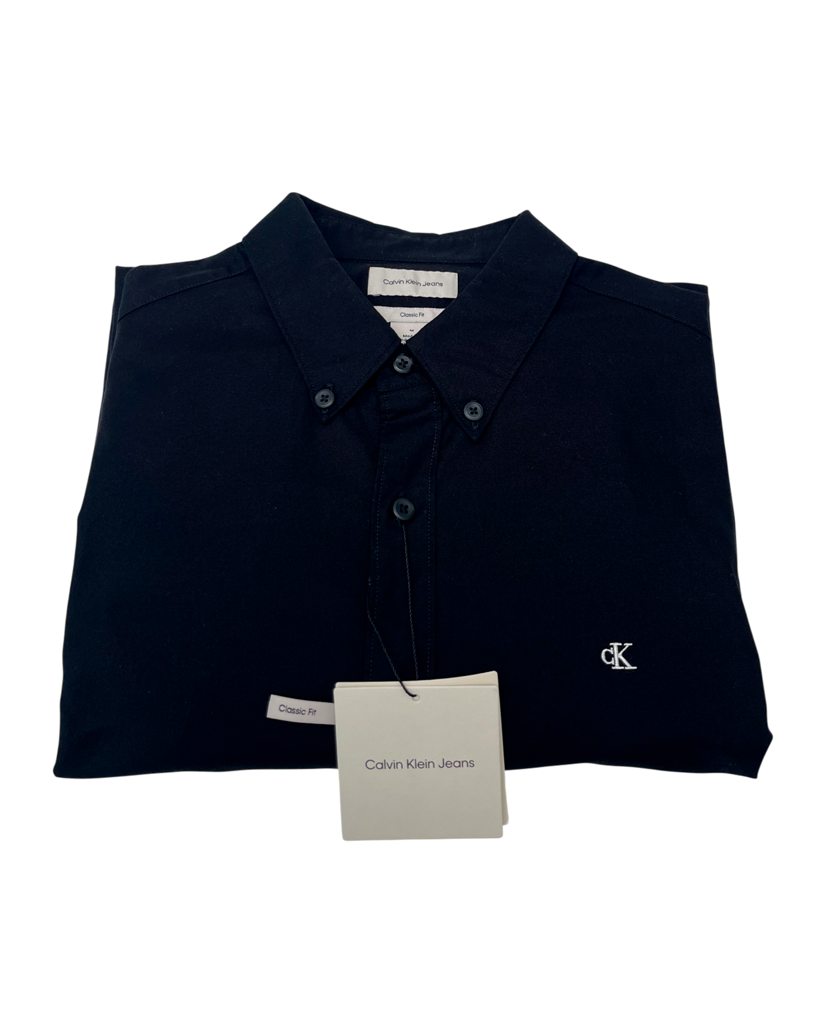 Camisa Manga Larga Calvin Klein Negro