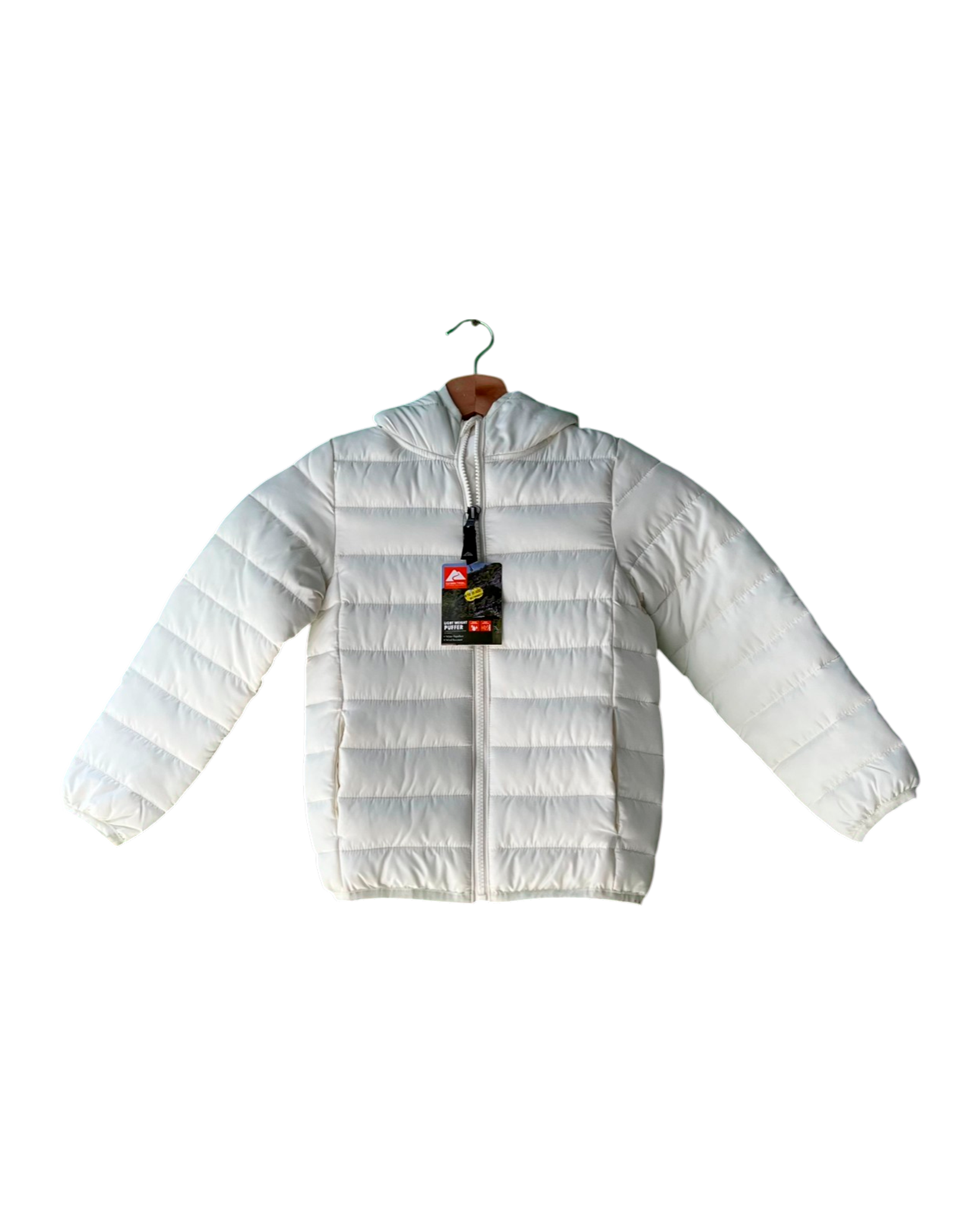 Casaca Puffer Ozark Trail Crema Niño