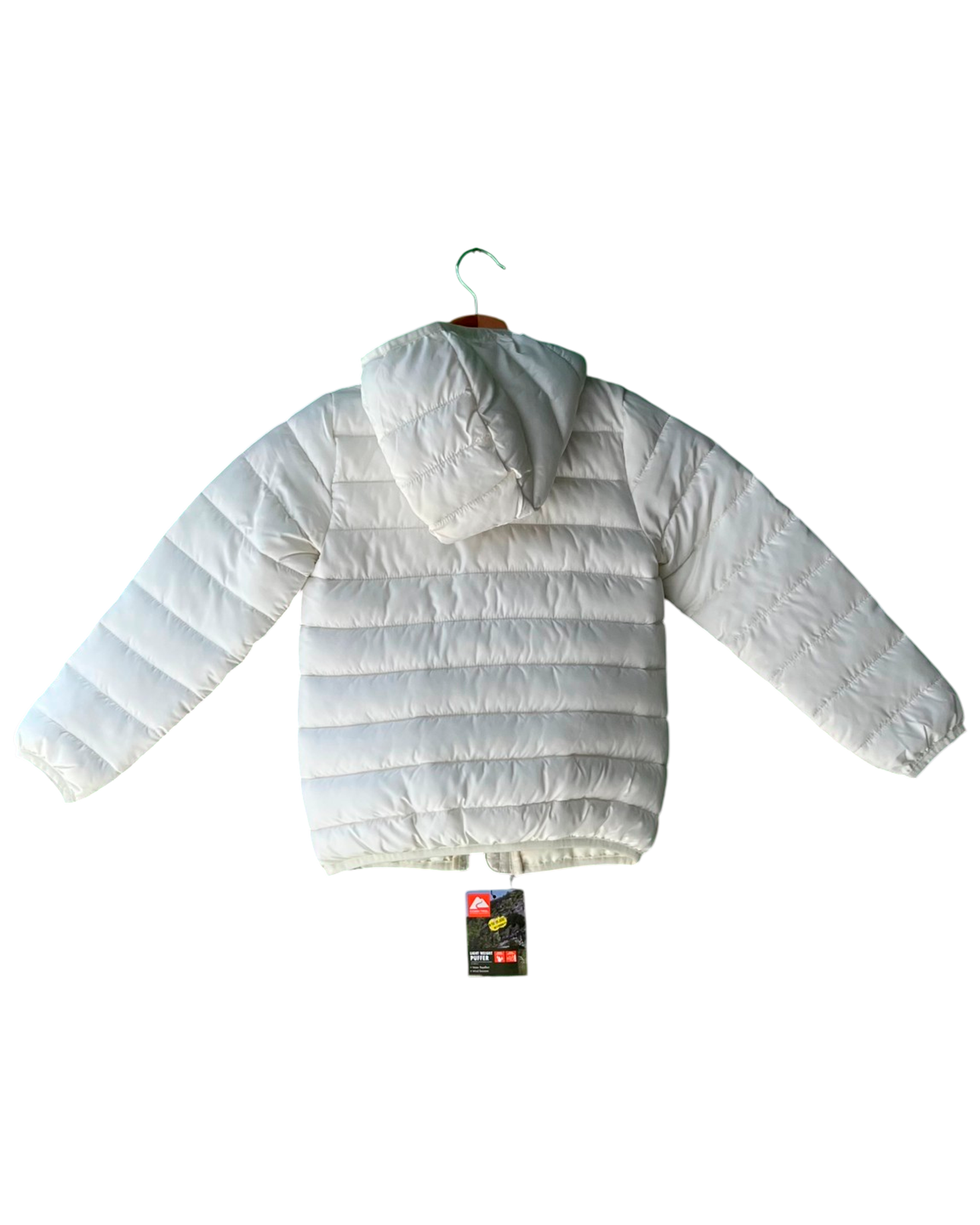 Casaca Puffer Ozark Trail Crema Niño