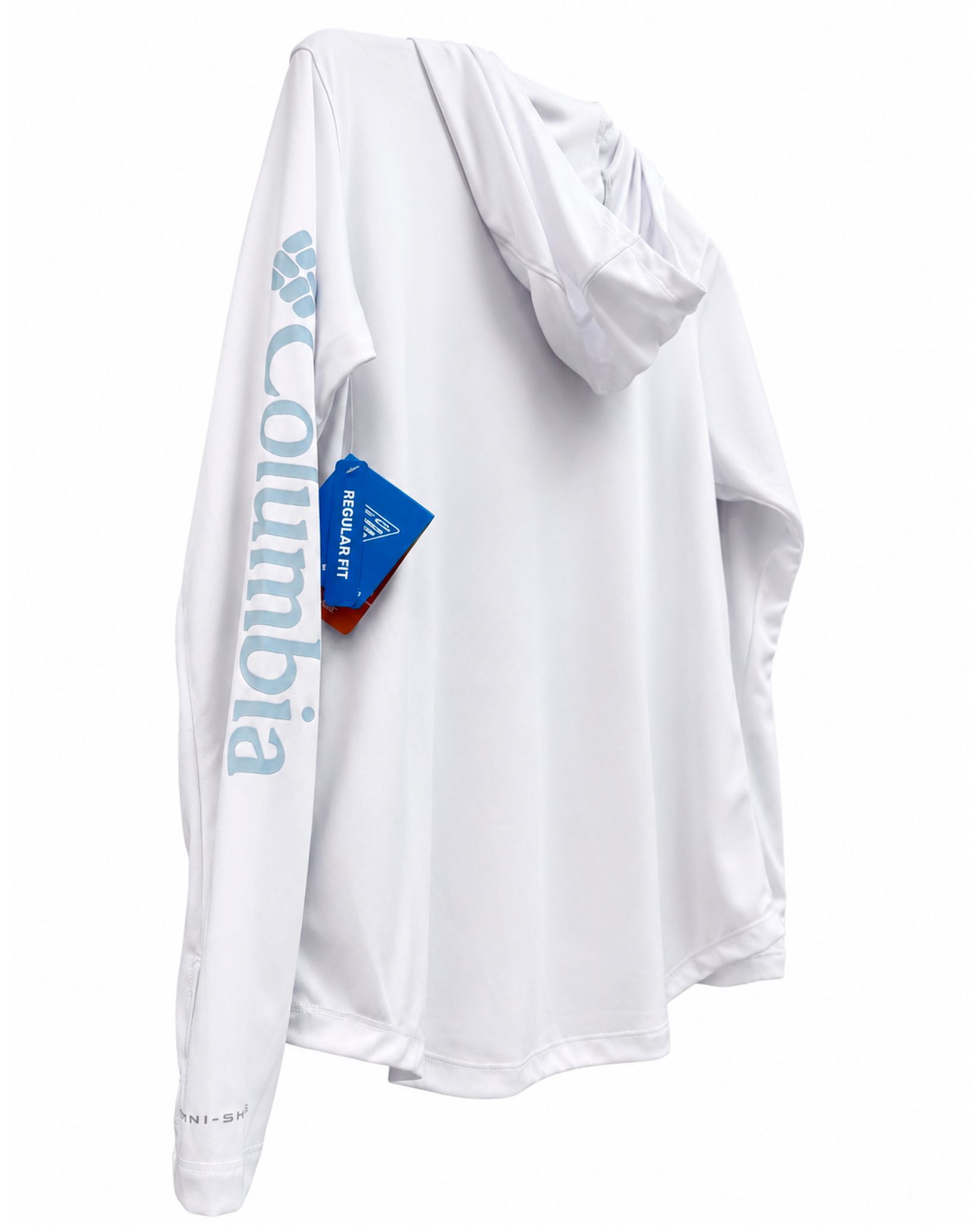 Hoodie Manga Larga Columbia PFG Dama