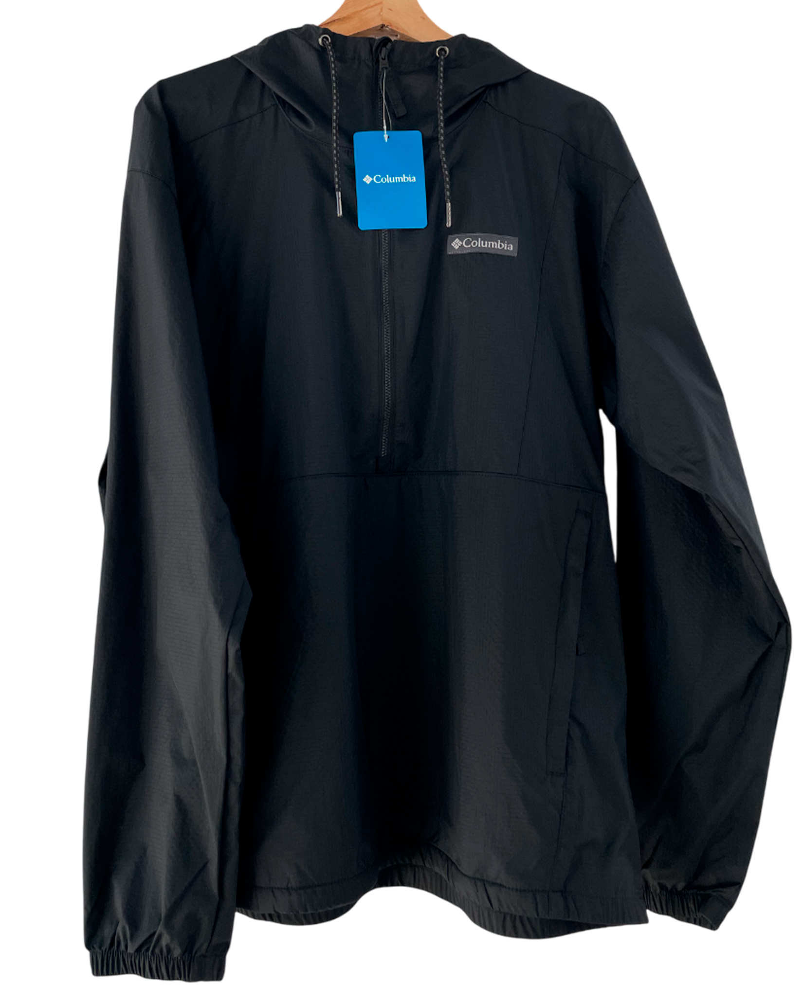 Cortaviento Impermeable Columbia Negro