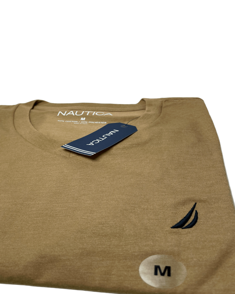 Polo Básico Nautica Marrón Claro