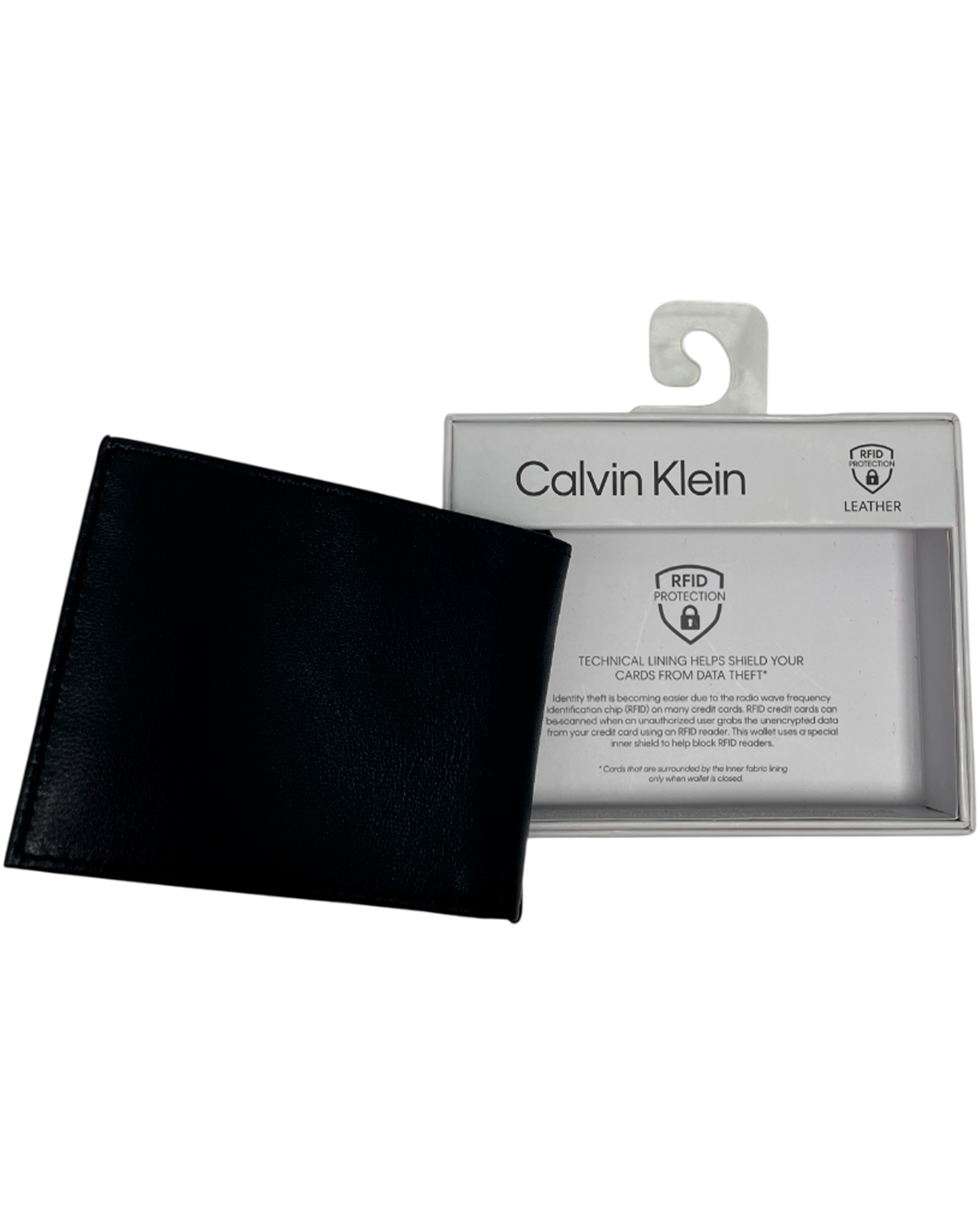 Billetera 100% Cuero Calvin Klein