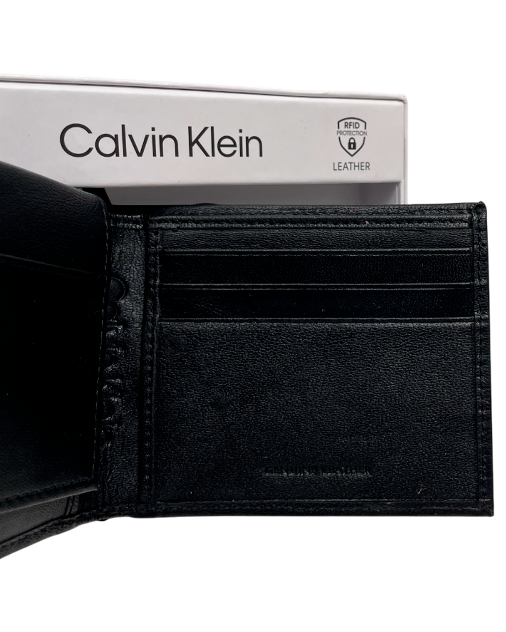 Billetera 100% Cuero Calvin Klein