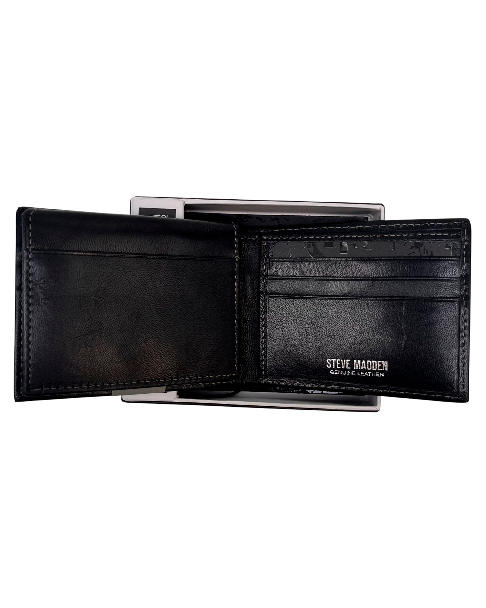 Billetera Caballero Steve Madden 100% Cuero